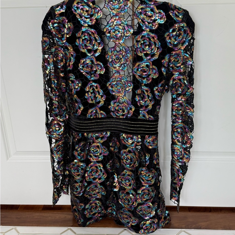Zhivago Black Sequin Dress
